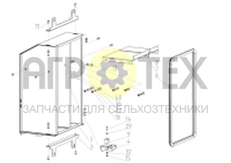 Ящик инструментальный (142.12.00.000) (№40 на схеме)